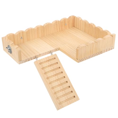 iplusmile Hamsterplattform Mit Leiter Für Kleine Haustiere Holzplattform Zum Ausruhen Und Spielen Installieren Als Kletterhilfe Für Hamster Und Meerschweinchen iplusmile Hamsterplattform Mit Leiter Für Kleine Haustiere Holzplattform Zum Ausruhen Und Spielen Installieren Als Kletterhilfe Für Hamster Und Meerschweinchen von iplusmile