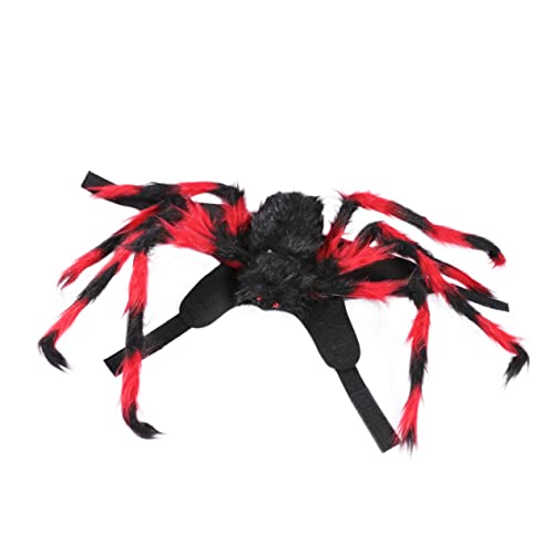 iplusmile 1Stück Halloween Spinnen Kostüm Für Haustiere Spider Outfit Mit Geschirr Für Katzen Langlebig Für Halloween Feiern von iplusmile
