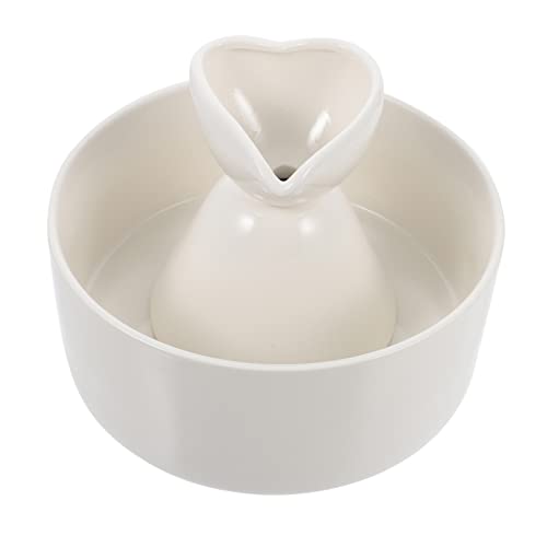 iplusmile 1stk Wasserzufuhr Wasserspender Für Katzen Wasserfontänen Futterspender Für Kleintiere Trinkbrunnen Für Haustiere Meerschweinchen Werkzeug Keramik Weiß Wasserschale Automatisch iplusmile 1stk Wasserzufuhr Wasserspender Für Katzen Wasserfontänen Futterspender Für Kleintiere Trinkbrunnen Für Haustiere Meerschweinchen Werkzeug Keramik Weiß Wasserschale Automatisch von iplusmile