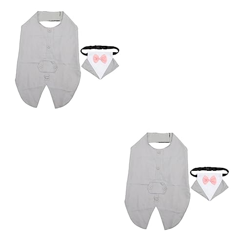 iplusmile 2 Sätze Hundeanzug Hunde-Smoking-Pullover Hunde-hochzeitsbandana Kleine Hundekleidung Welpe Smokingkragen Für Hunde Hund Ostern Haustier Bankett Polyester Krawattenanzug Hündchen iplusmile 2 Sätze Hundeanzug Hunde-Smoking-Pullover Hunde-hochzeitsbandana Kleine Hundekleidung Welpe Smokingkragen Für Hunde Hund Ostern Haustier Bankett Polyester Krawattenanzug Hündchen von iplusmile