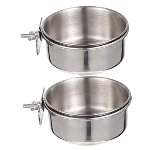 iplusmile 2 Sets Papageiennapf Edelstahl Getränkehalter Edelstahl Trinkgläser Lebensmittelbehälter Wasserkäfignäpfe Mit Klemmhalter Vogelkäfig Papageienkäfig Hängenapf Papageienfutterbecher iplusmile 2 Sets Papageiennapf Edelstahl Getränkehalter Edelstahl Trinkgläser Lebensmittelbehälter Wasserkäfignäpfe Mit Klemmhalter Vogelkäfig Papageienkäfig Hängenapf Papageienfutterbecher von iplusmile