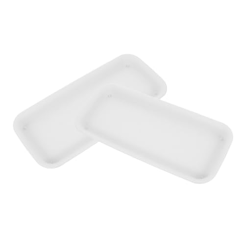 iplusmile 2 Stück Blumentopf Untersetzer Topf Wasserfänger Blumentopf Tablett Pflanzen Untersetzer Blumentopf Wassertablett Wasserauffangtablett Vielseitiges Topftablett von iplusmile