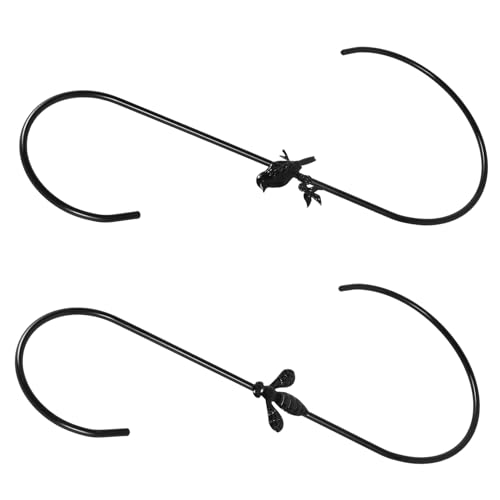 iplusmile 2 Stück Futter Haken Hängend Papagei Anlage Pflanzen S Haken Vogelfutterhaken Für Bäume Haken Zum Aufhängen S Geformte Haken Aufhänger Für Die Küche Black Eisen iplusmile 2 Stück Futter Haken Hängend Papagei Anlage Pflanzen S Haken Vogelfutterhaken Für Bäume Haken Zum Aufhängen S Geformte Haken Aufhänger Für Die Küche Black Eisen von iplusmile
