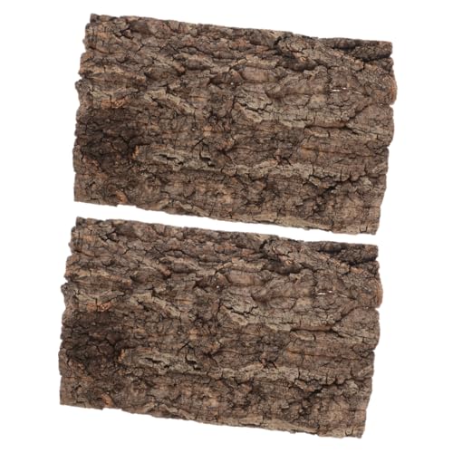 iplusmile 2 Stück Grüne Wand Reptilien Terrarium Rinde Terrarium Klettermatte Eidechsen Lebensraum Reptilien Tank Fischtank Dekorationen Reptilien Baumrinde Terrarium Rindensubstrat von iplusmile