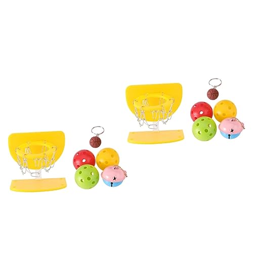iplusmile 2 Stücke Papagei Basketballkorb Spielzeug Interaktive Vogel Spielzeug Set Papagei Ausbildung Basketballkorb Gelb iplusmile 2 Stücke Papagei Basketballkorb Spielzeug Interaktive Vogel Spielzeug Set Papagei Ausbildung Basketballkorb Gelb von iplusmile