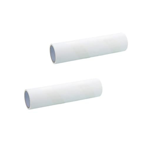 iplusmile 2 Stück Haarrollenpapier Entfernung Teppich Haarentferner Adhäsion Klebrig Nachfüllungen Für Fusselrollen Tragbar Fusselrolle Wiederverwendbar Waschbarer Fusselroller Fell Fänger von iplusmile