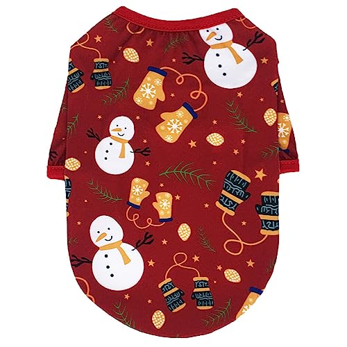 iplusmile 2st Hundeweihnachtskleidung Schlafanzug Für Hunde Medium Mittlerer Hundepyjama Weihnachtshundekostü Roter Strampler Hundekleidung Haustier Winter Baumwolle Zweibeinige Kleidung iplusmile 2st Hundeweihnachtskleidung Schlafanzug Für Hunde Medium Mittlerer Hundepyjama Weihnachtshundekostü Roter Strampler Hundekleidung Haustier Winter Baumwolle Zweibeinige Kleidung von iplusmile