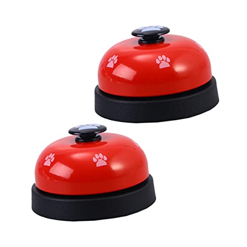 iplusmile 2 Stück Hundetrainingsglocken Haustier Hundeglocke Welpen-Essentials PIPI-Pads für Hunde pet Supplies Trainingsglocken für Hunde rot iplusmile 2 Stück Hundetrainingsglocken Haustier Hundeglocke Welpen-Essentials PIPI-Pads für Hunde pet Supplies Trainingsglocken für Hunde rot von iplusmile