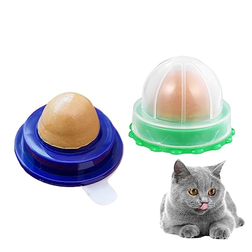 iplusmile 2 Stück Katzenminze-Ball Katzenbonbonkugel Kauspielzeug für Katzen Katze Katzenminze Ball katzenpflege Katzen Pflege Katzen leckerli Katze-Minze-Kugeln für Haustiere iplusmile 2 Stück Katzenminze-Ball Katzenbonbonkugel Kauspielzeug für Katzen Katze Katzenminze Ball katzenpflege Katzen Pflege Katzen leckerli Katze-Minze-Kugeln für Haustiere von iplusmile