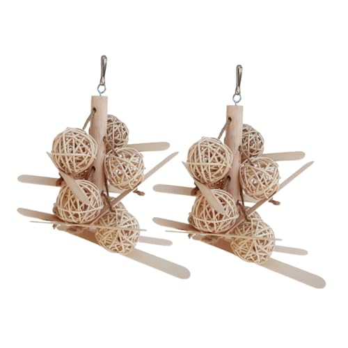 iplusmile Vogel Papagei Schaukel Spielzeug 2 Pack Holz Klettern Leiter Beißen Spielzeug Für Haustier Papageien iplusmile Vogel Papagei Schaukel Spielzeug 2 Pack Holz Klettern Leiter Beißen Spielzeug Für Haustier Papageien von iplusmile