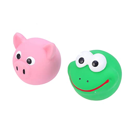 iplusmile 2st Kauspielzeug Für Welpen Quietschendes Hundespielzeug Bissfestes Haustierspielzeug Aus Gummi Hundekauer Unverwüstlich Haustierbiss Frosch Kauspielzeug Kleiner Hund Cartoon-Ball iplusmile 2st Kauspielzeug Für Welpen Quietschendes Hundespielzeug Bissfestes Haustierspielzeug Aus Gummi Hundekauer Unverwüstlich Haustierbiss Frosch Kauspielzeug Kleiner Hund Cartoon-Ball von iplusmile
