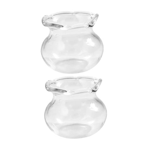 iplusmile 2 Stück Mini-Spielzeugaquarium Miniatur-Aquarium Fischschalen Miniatur Fischglas Kleiner Fischtank Fischglas klein Fischglas-Aquarium Fischglas aus Glas Transparent iplusmile 2 Stück Mini-Spielzeugaquarium Miniatur-Aquarium Fischschalen Miniatur Fischglas Kleiner Fischtank Fischglas klein Fischglas-Aquarium Fischglas aus Glas Transparent von iplusmile