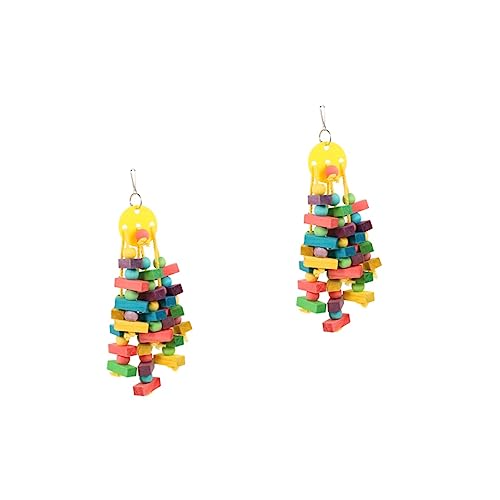 iplusmile 2St Papagei knabbert an den Zähnen Sittichspielzeug Vogelfutter Nymphensittich Spielset aus Holz Spielzeuge Spielzeug Papagei Leckereien für Vögel Multifunktion iplusmile 2St Papagei knabbert an den Zähnen Sittichspielzeug Vogelfutter Nymphensittich Spielset aus Holz Spielzeuge Spielzeug Papagei Leckereien für Vögel Multifunktion von iplusmile