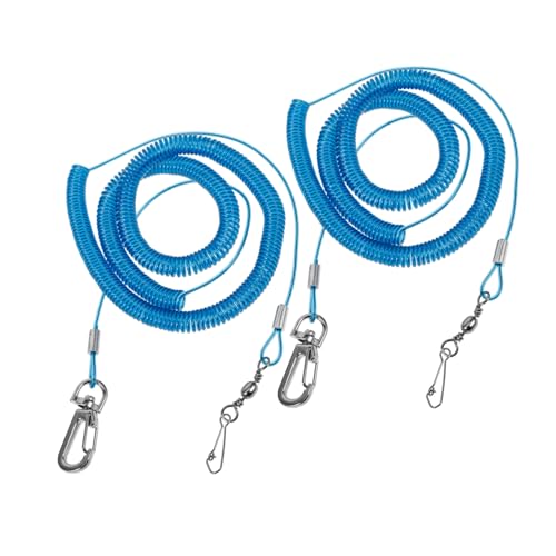 iplusmile 2 Stück Papageien-Trainingsseil Papageienfußring mit elastischer Leine Vogelgeschirr Papageienleine im Freien Papagei im Freien fliegendes Seil Stahldraht Blue iplusmile 2 Stück Papageien-Trainingsseil Papageienfußring mit elastischer Leine Vogelgeschirr Papageienleine im Freien Papagei im Freien fliegendes Seil Stahldraht Blue von iplusmile