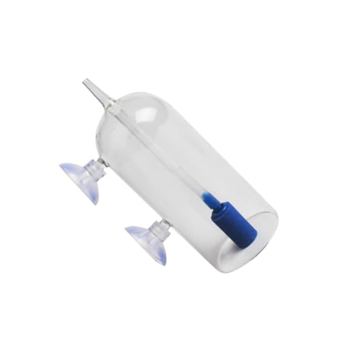 iplusmile Sauerstoffspender Aus Glas Für Aquarien 2 Stück Für Aquarienfische Und Garnelen Sauerstoffversorgung von iplusmile