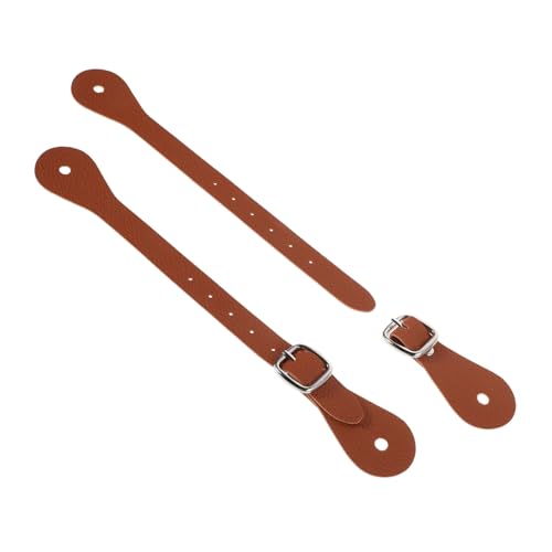 iplusmile 2 Stück Reitgürtel Reitstiefelriemen Verstellbare Sporengurte für den Reitsport Western Cowboy Sporngurte Zubehör für Pferdeanhänger Reitgurte PU-Leder Light Brown iplusmile 2 Stück Reitgürtel Reitstiefelriemen Verstellbare Sporengurte für den Reitsport Western Cowboy Sporngurte Zubehör für Pferdeanhänger Reitgurte PU-Leder Light Brown von iplusmile
