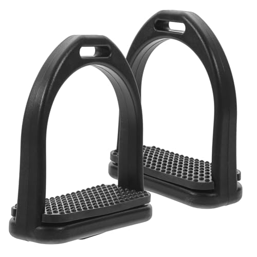 iplusmile 2 Stück Teiliges Pom Pferde rutschfest Langlebig Robust Ergonomisch Geformt für Sicheren Halt Beim Reiten Zubehör für Sattel und Pferdezubehör von iplusmile