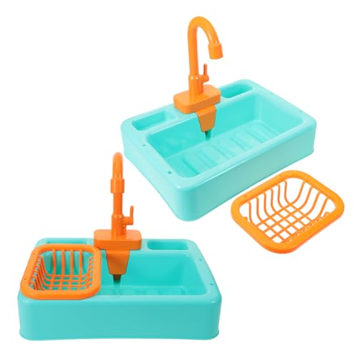 iplusmile 2 Stück Vogelbadewanne Aus Kunststoff, Papageien-duschwanne, Papageien-brunnen, Badebox Mit Wasserhahn, Spielküche, Becken, Spielzeug Für Kleine Und Mittelgroße Sittiche, iplusmile 2 Stück Vogelbadewanne Aus Kunststoff, Papageien-duschwanne, Papageien-brunnen, Badebox Mit Wasserhahn, Spielküche, Becken, Spielzeug Für Kleine Und Mittelgroße Sittiche, von iplusmile
