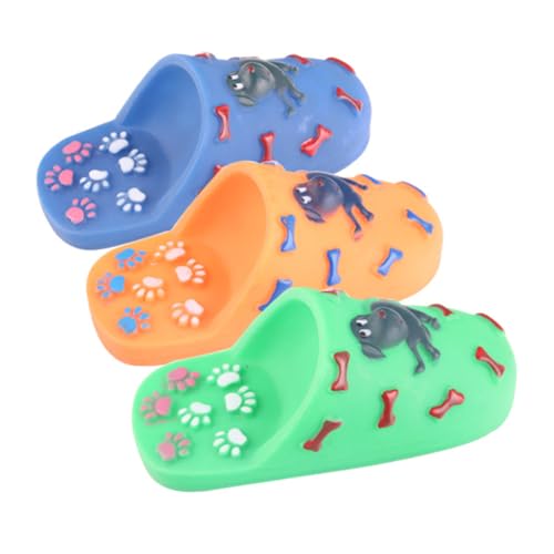 iplusmile 2 Stück mit Zahnschleiftschuhen kauspielzeug welpe Dog chew Toy hundekauspielzeuge Hundespielzeug Hundeschuhe für kleine Hunde Haustier Backenzahn Haustier -Kauspielzeug von iplusmile