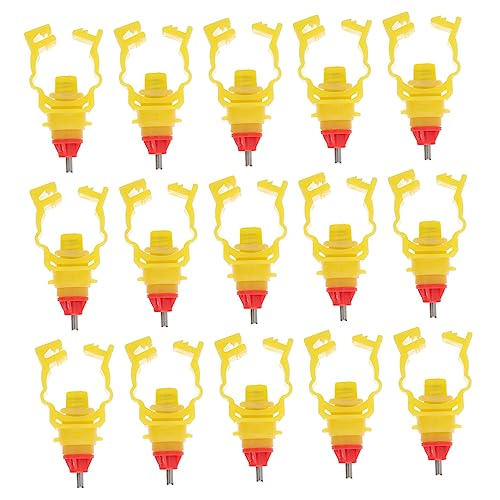 iplusmile 20 Stück Automatischer Hühnertränker Trinksystem für Geflügel Praktischer Wasserspender für Hühner Wachteln und Andere Vögel Zufällig Zufällige Farbe iplusmile 20 Stück Automatischer Hühnertränker Trinksystem für Geflügel Praktischer Wasserspender für Hühner Wachteln und Andere Vögel Zufällig Zufällige Farbe von iplusmile