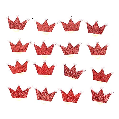 iplusmile 20 Stück Haustier Haarbänder Krone Haarschmuck Elastische Topknoten für Katzen Gemischte von iplusmile