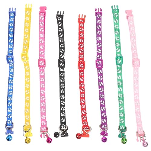 iplusmile 24 STK Fußabdruck Glocken Hundehalsbänder Mit Hundeglocke Kätzchenhalsband Glockenhalsband Für Haustiere Sicherheitshalsbänder Für Kätzchen Spielt Der Hund iplusmile 24 STK Fußabdruck Glocken Hundehalsbänder Mit Hundeglocke Kätzchenhalsband Glockenhalsband Für Haustiere Sicherheitshalsbänder Für Kätzchen Spielt Der Hund von iplusmile