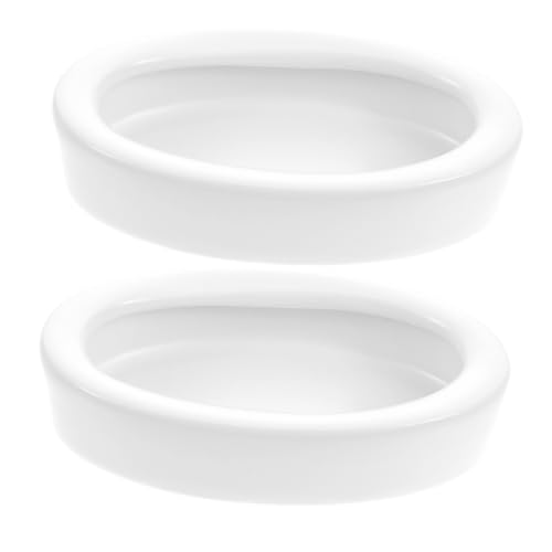 iplusmile 2Stücke Eidechsen Futter Und Wasserschalen Aus Keramik Langlebig Für Reptilien Für Terrarien Sicher Und Gesund Für Haustiere von iplusmile