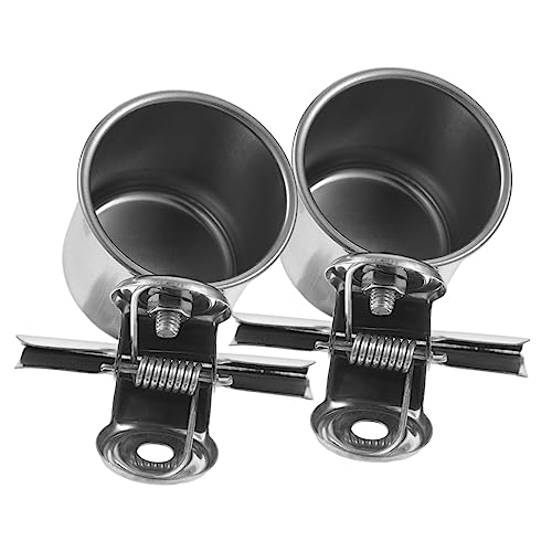 iplusmile 2Stücke Futterspender für Papageien und Sittiche Futter und Wasserschalen mit Klemme für Käfige zu Installieren Reinigen Vogelschalen iplusmile 2Stücke Futterspender für Papageien und Sittiche Futter und Wasserschalen mit Klemme für Käfige zu Installieren Reinigen Vogelschalen von iplusmile