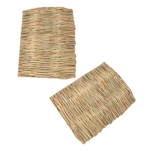 iplusmile 2stücke Natur Grasmatte Für Kleintiere Gewebtes Kaninchenbett Haustier Streu Geeignet Für Hamster Meerschweinchen Hasen Und Andere Kleintiere iplusmile 2stücke Natur Grasmatte Für Kleintiere Gewebtes Kaninchenbett Haustier Streu Geeignet Für Hamster Meerschweinchen Hasen Und Andere Kleintiere von iplusmile