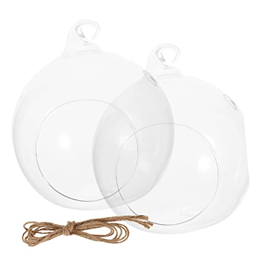 iplusmile 2Stücke Hängendes Terrarium Für Luftpflanzen Globusform Für Indoor Dekoration Und Landschaften Aufhängung iplusmile 2Stücke Hängendes Terrarium Für Luftpflanzen Globusform Für Indoor Dekoration Und Landschaften Aufhängung von iplusmile