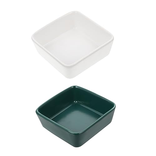 iplusmile 2Stücke Keramischer Hamster Feeder Kleine Futterschalen für Hamster Chinchilla und Andere Kleintiere rutschfest Reinigen für Futter iplusmile 2Stücke Keramischer Hamster Feeder Kleine Futterschalen für Hamster Chinchilla und Andere Kleintiere rutschfest Reinigen für Futter von iplusmile