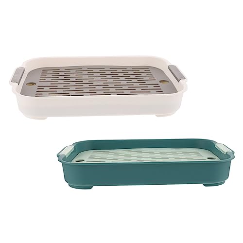 iplusmile 2Stücke Meerschweinchen Müllbox für Kleine Quadratische Toilette mit Abnehmbaren Gittern zu Reinigen für Käfige für Hasen und Meerschweinchen iplusmile 2Stücke Meerschweinchen Müllbox für Kleine Quadratische Toilette mit Abnehmbaren Gittern zu Reinigen für Käfige für Hasen und Meerschweinchen von iplusmile