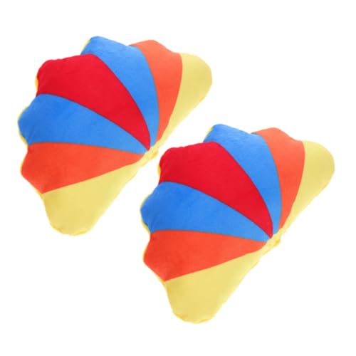 iplusmile 2Stücke Plüschspielzeug Für Kleine Muschelförmiges Farbenfrohes Kauspielzeug Waschbar Für Zahnpflege Und Spielspaß iplusmile 2Stücke Plüschspielzeug Für Kleine Muschelförmiges Farbenfrohes Kauspielzeug Waschbar Für Zahnpflege Und Spielspaß von iplusmile