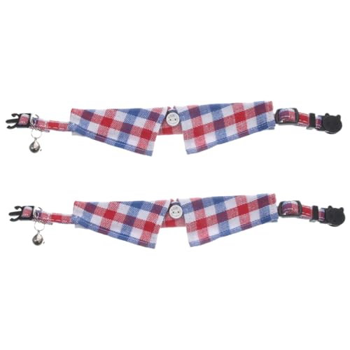 iplusmile 2stücke Katzenhalsband Verstellbar Mit Glocke Schönes Haustierhalsband Für Katzen Einfach Anzuziehen Und Abzunehmen Geeignet Für Kleine Katzen iplusmile 2stücke Katzenhalsband Verstellbar Mit Glocke Schönes Haustierhalsband Für Katzen Einfach Anzuziehen Und Abzunehmen Geeignet Für Kleine Katzen von iplusmile