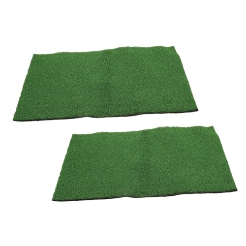 iplusmile 2stücke Kunstrasenmatte Für Schildkröten Und Bartagamen Reptilienrasendekoration Künstlicher Grasteppich Zum Sonnenbaden Rasen Für Terrarien Und Aquarien-zubehör von iplusmile