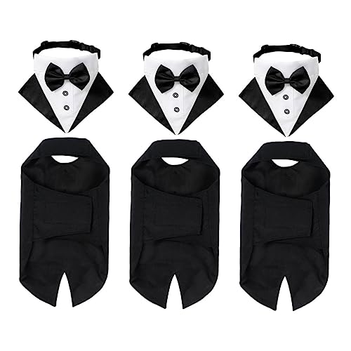 iplusmile Welpe 3 Sätze Hundeanzug nhalsband Hunde-dreieck-lätzchen Haustier-Cosplay-Requisite Hundeprinz Kostü Hunde-Krawatten-Shirt Formelles Jäten Von Hunden Der Hund Baumwolle Kleid iplusmile Welpe 3 Sätze Hundeanzug nhalsband Hunde-dreieck-lätzchen Haustier-Cosplay-Requisite Hundeprinz Kostü Hunde-Krawatten-Shirt Formelles Jäten Von Hunden Der Hund Baumwolle Kleid von iplusmile
