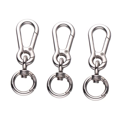 iplusmile 3 Stücke Metall Taschenschnalle mit Federclip Schultergurt Zubehör für Taschen Rucksäcke Selbstgemacht Gepäck von iplusmile