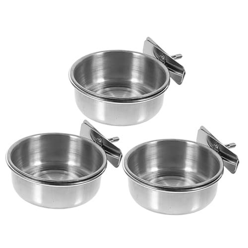 iplusmile Vogelnapf 3 Stück Edelstahlbecher Vogel Zum Aufhängen Halter Trog Sittich Vögel Zubehör Futternapf Schleifspender Futternapf Haustierbedarf Wasser Nymphensittiche Käfig Kleine Stabsittiche iplusmile Vogelnapf 3 Stück Edelstahlbecher Vogel Zum Aufhängen Halter Trog Sittich Vögel Zubehör Futternapf Schleifspender Futternapf Haustierbedarf Wasser Nymphensittiche Käfig Kleine Stabsittiche von iplusmile