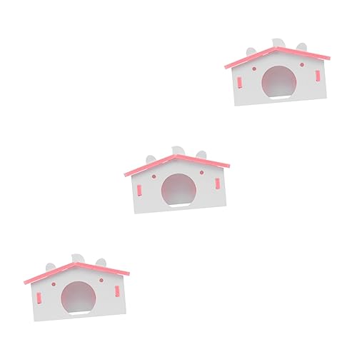 iplusmile 3 STK Hamster Nest Schlafhaus Hamsterkäfig Haustierkäfig Eichhörnchenhaus Hamster-modehaus Aus Holz Kleines Haustierversteck Hamsterschloss Kleine Tiere Chinchilla Hölzern iplusmile 3 STK Hamster Nest Schlafhaus Hamsterkäfig Haustierkäfig Eichhörnchenhaus Hamster-modehaus Aus Holz Kleines Haustierversteck Hamsterschloss Kleine Tiere Chinchilla Hölzern von iplusmile
