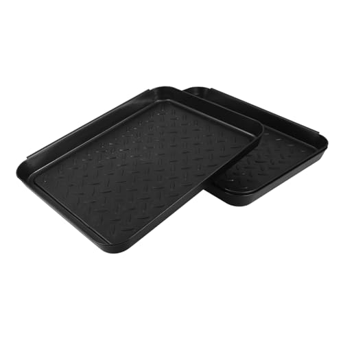 iplusmile 3 Stück Schuhschale Schlammmatte für Hunde Wasserschale Kofferraummatte für Haustiere Lange Kofferraumwanne kleine Kofferraumwanne Schneematten Plastik Schwarz iplusmile 3 Stück Schuhschale Schlammmatte für Hunde Wasserschale Kofferraummatte für Haustiere Lange Kofferraumwanne kleine Kofferraumwanne Schneematten Plastik Schwarz von iplusmile