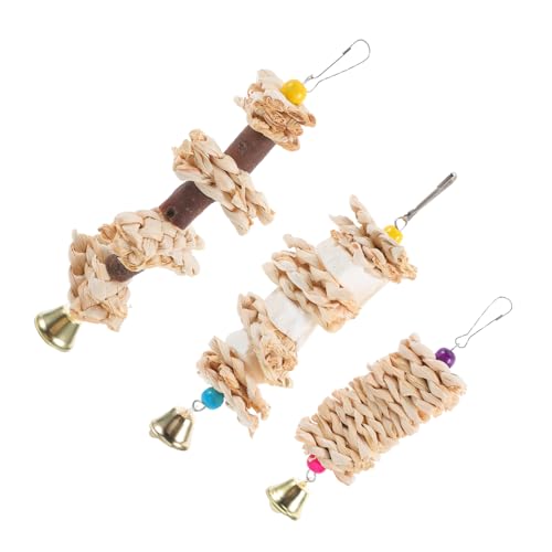 iplusmile 3 Stück Vogelkäfig Vogelkäfig Zubehör Papageien Hängendes Kauspielzeug Für Papageien Vogel Hängespielzeug Vogel Beißspielzeug Papageienkäfig Kleines Vogel iplusmile 3 Stück Vogelkäfig Vogelkäfig Zubehör Papageien Hängendes Kauspielzeug Für Papageien Vogel Hängespielzeug Vogel Beißspielzeug Papageienkäfig Kleines Vogel von iplusmile