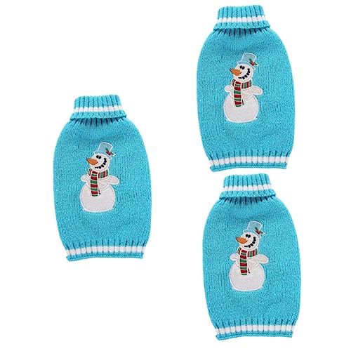 iplusmile 3 STK Weihnachtshundebekleidung Hundeweihnachtspullover Welpen Pullover Weihnachtshundeoutfit Hundemäntel Für Den Winter Süßer Hundepullover Hundekleidung Herbst Und Winter iplusmile 3 STK Weihnachtshundebekleidung Hundeweihnachtspullover Welpen Pullover Weihnachtshundeoutfit Hundemäntel Für Den Winter Süßer Hundepullover Hundekleidung Herbst Und Winter von iplusmile