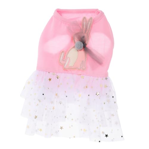 iplusmile 3st Haustier-Spitzen-Tutu-Kleid Süße Hundeoutfits Hundemantel Welpenkleid Hunde Verkleidet Tutu-hundeweste Aus Gaze Hundekleidung Für Mädchen Bichon Brautjungfer Rock von iplusmile