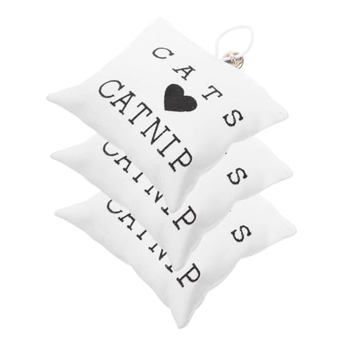 iplusmile 3 Stück Zahnreinigungsspielzeug Kätzchenspielzeug Katzentasche Katzenminzebeutel Katzenstab Spielzeugmäuse Katzenminze Katzenspielzeug Aus Segeltuch Spielzeugtasche Zur von iplusmile