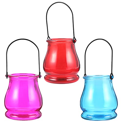 iplusmile 3 Stück hydrokultur Topf kunstpflanze kunstplflanze Artificial Plant zimmerpflanzen Innenpflanzentöpfe Pflanzentopf für drinnen Wasser Links Vase Blumentopf Hydroponische Flasche von iplusmile