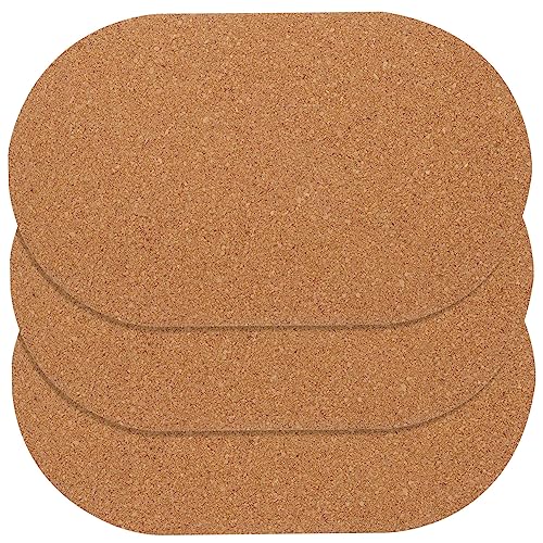iplusmile 3Stücke Korkmatten Für Hamster Laufräder rutschfeste Schutzkissen Für Haustiere Spezielle Pads Für Laufräder von iplusmile