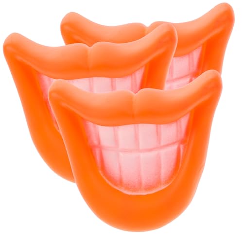 iplusmile 3Stücke Teiliges Interaktives Mundform Kauspielzeug für Gesunde Zähne aus Sicherem Vinyl für Aktives und Beschäftigung von Welpen und Hunden iplusmile 3Stücke Teiliges Interaktives Mundform Kauspielzeug für Gesunde Zähne aus Sicherem Vinyl für Aktives und Beschäftigung von Welpen und Hunden von iplusmile