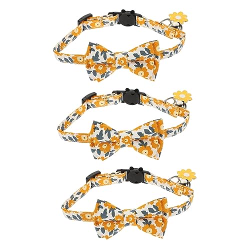 iplusmile 3st Hundehalsband Katzenhalsband Hochzeit Mit Hundefliege Hundehalsband Glocke Schnellverschluss-Halsband Für Welpen Süßes Hundehalsband Kätzchen Fliege Baumwolle Schnalle Mädchen iplusmile 3st Hundehalsband Katzenhalsband Hochzeit Mit Hundefliege Hundehalsband Glocke Schnellverschluss-Halsband Für Welpen Süßes Hundehalsband Kätzchen Fliege Baumwolle Schnalle Mädchen von iplusmile