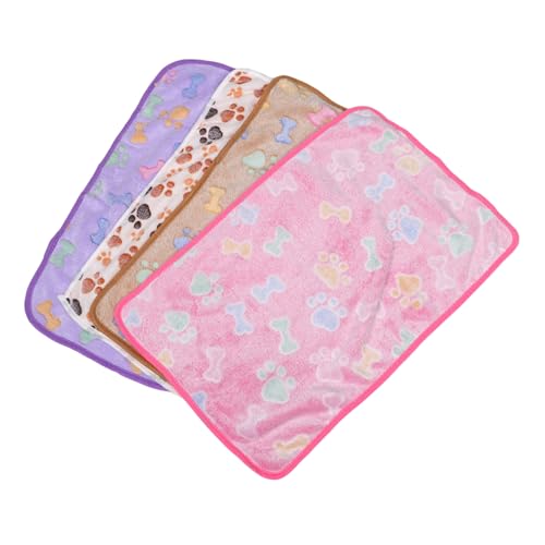 iplusmile 4 Stück Haustierdecke Couch Decken gemütlich Katzendecke Hundedecke für kleine Hunde Katze Pfotendecke Pfotenhunddecke Hund sicherheitsdecke Decke für Hunde TRANKEBLACKE Tuch iplusmile 4 Stück Haustierdecke Couch Decken gemütlich Katzendecke Hundedecke für kleine Hunde Katze Pfotendecke Pfotenhunddecke Hund sicherheitsdecke Decke für Hunde TRANKEBLACKE Tuch von iplusmile