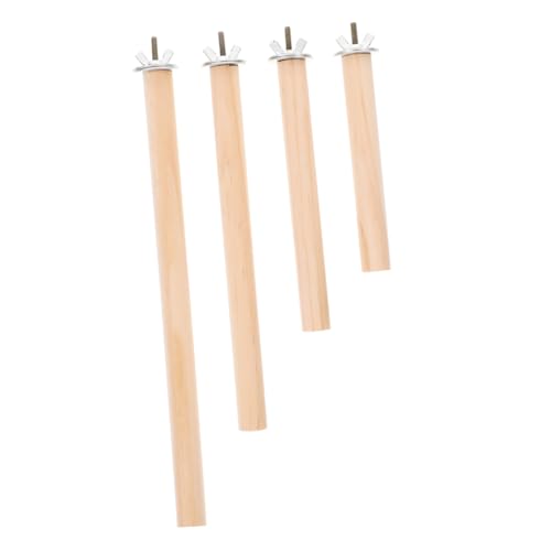 iplusmile 4 Stück Vogelkäfig-sitzstange, Papageien-spielständer, Vogel-sitzstange, Schleif-sitzstange, Vogelkäfig-zubehör, Holz-Vogel-sitzstange Für Und Sittiche iplusmile 4 Stück Vogelkäfig-sitzstange, Papageien-spielständer, Vogel-sitzstange, Schleif-sitzstange, Vogelkäfig-zubehör, Holz-Vogel-sitzstange Für Und Sittiche von iplusmile